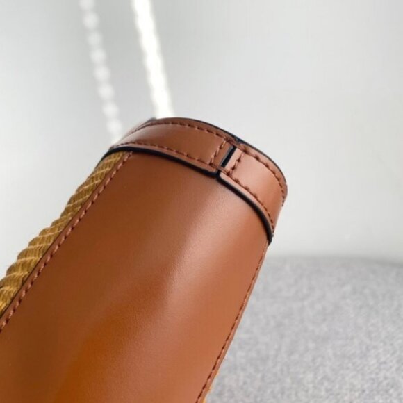 Marni Polished Straw Mini Handbag - Picture 2 of 8